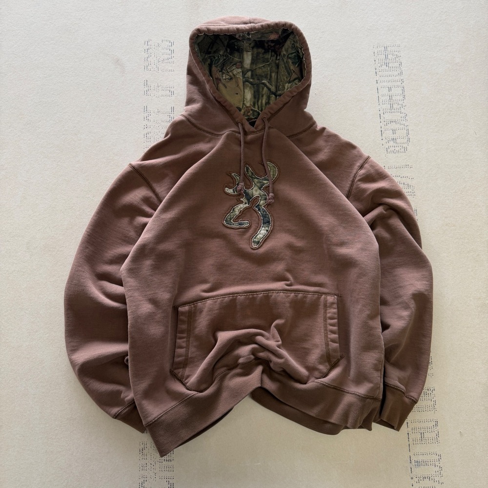 Y2K Browning Hunting Hoodie